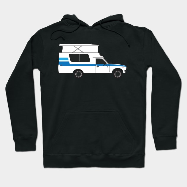 vintage camper truck Hoodie by LeapDaze